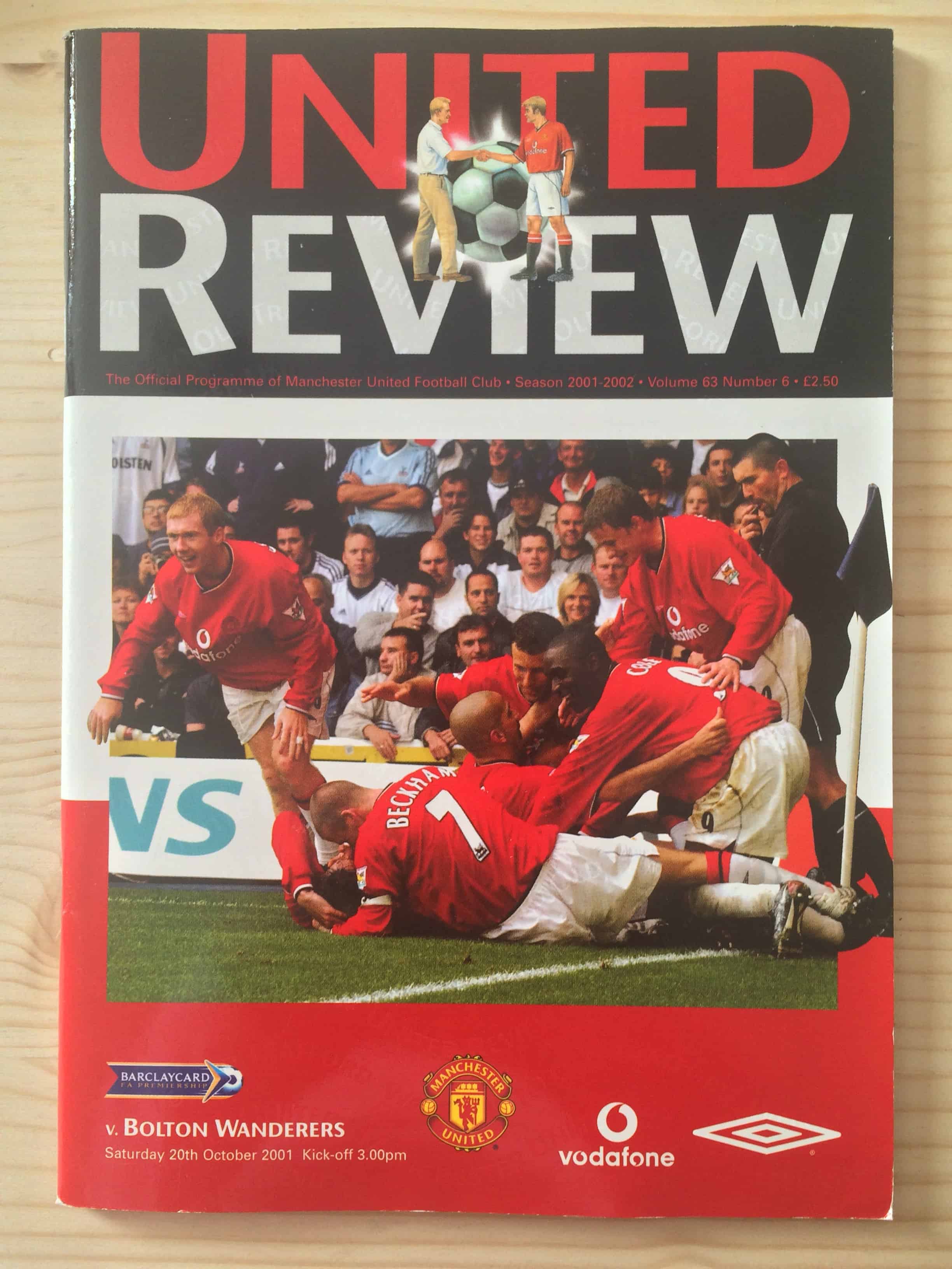 Manchester United FC v Bolton Wanderers FC